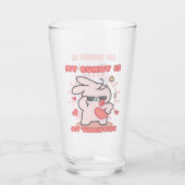 Mijn Bunny Valentijn - Schattig Glazen & Roos Bunn (Achterkant)