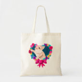 Mijn Bunny Valentijn Tote Bag (Voorkant)
