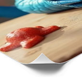 Mijn Burger! Dragon Tea Time Poster (Hoek)