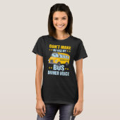 Mijn bus-chauffeurs bellen t-shirt (Voorkant volledig)