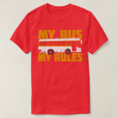 Mijn bus Mijn regels 5 T-shirt (Design voorkant)