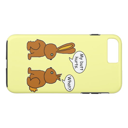 Mijn Butt Hurts. -Wat? Case-Mate iPhone Case (Achterkant (Horizontaal))