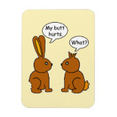 Mijn Butt Hurts. - Wat? Magneet (Verticaal)