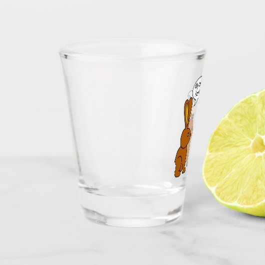 Mijn Butt Hurts. -Wat? Shot Glas (Links)