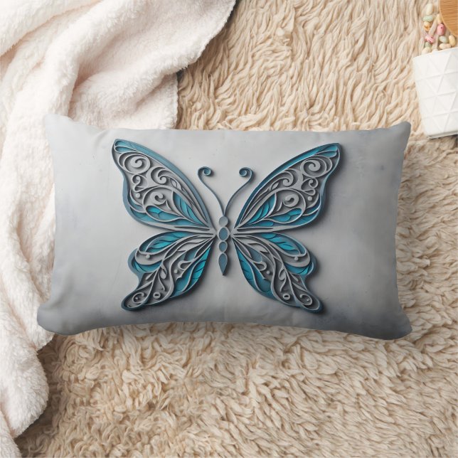 Mijn Butterfly Lumbar Pillow Kussen (Deken)