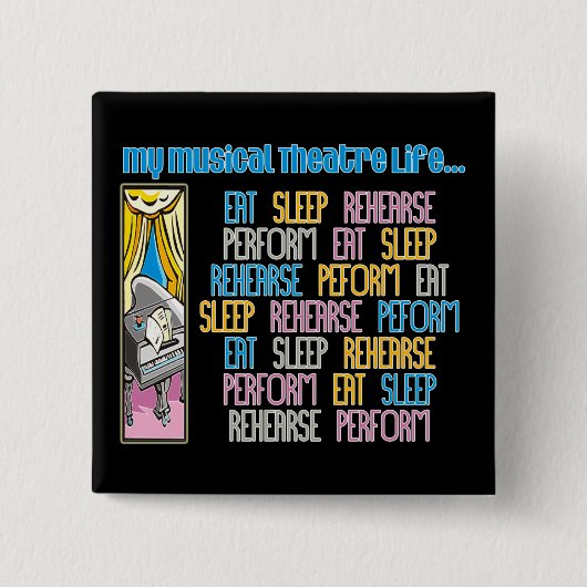 Mijn Button van het Musical Theater Life (Voorkant)