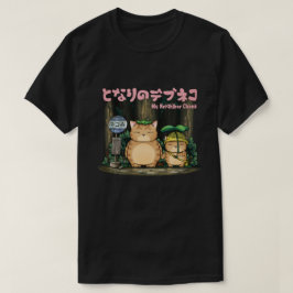 Mijn buurvrouw dikke kat t-shirt