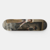 Mijn buurvrouw (Flirtend stel) (Schoonheid) Persoonlijk Skateboard (Horizontaal)