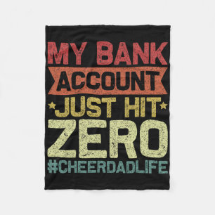 Mijn Bynk-account heeft zojuist Zero Cheer Dad ber Fleece Deken