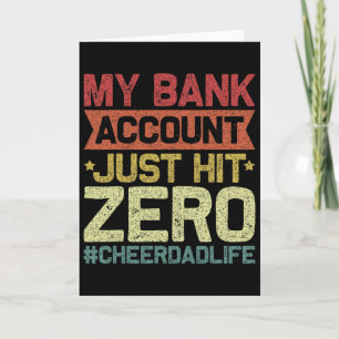 Mijn Bynk-account is net nul - Cheer Dad - Trots C Kaart