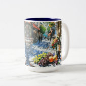 MIJN CAFÉ TWEEKLEURIGE KOFFIEMOK (Voorkant rechts)