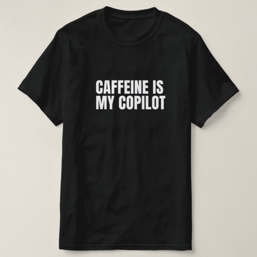 Mijn cafeïne Mannen T-shirt (Design voorkant)