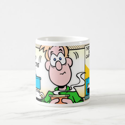 Mijn cafeïnestelsel koffiemok (Center)