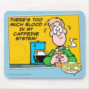 Mijn cafeïnestelsel muismat