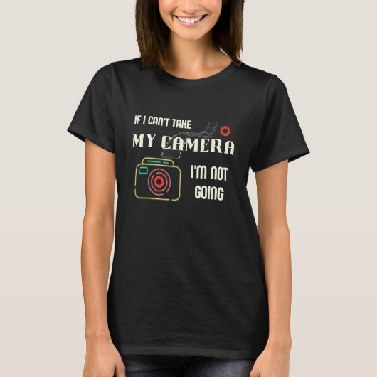 Mijn camera I Fotografe Camera Pro Fotografie Ph T-shirt (Voorkant)