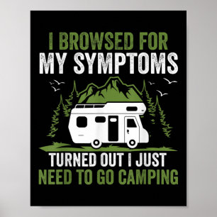 Mijn camper symptomen bleek dat ik gewoon moet gaa poster
