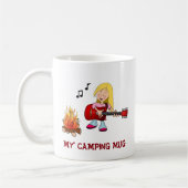 Mijn Camping Mok-Girl Koffiemok (Links)
