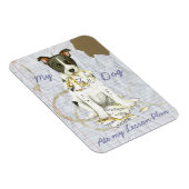 Mijn Canaan Dog Ate Mijn Lesson Plan Magneet (Rechterzijde)