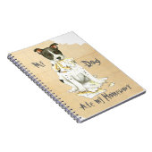 Mijn Canaan Dog Ate Mijn thuiswerk Notitieboek (Rechterzijde)