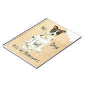 Mijn Canaan Dog Ate Mijn thuiswerk Notitieboek (Linkerzijde)
