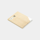 Mijn Canaan Dog Ate mijn thuiswerk Post-it® Notes (Schuin)