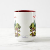 Mijn Canada Red en Groenen NATUUR Mok (Midden)