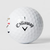 Mijn Canadese Moose golfballen (Logo)