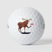 Mijn Canadese Moose golfballen (Voorkant)
