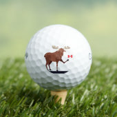 Mijn Canadese Moose golfballen (Insitu Shirt)