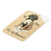 Mijn Cane Corso Ate mijn thuiswerk Magneet (Linkerzijde)
