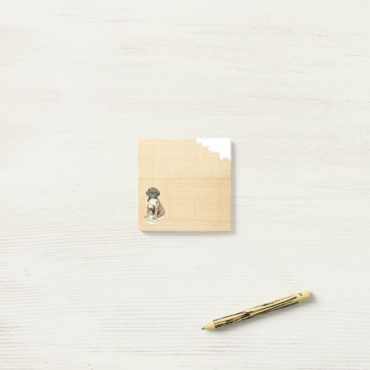 Mijn Cane Corso Ate Mijn thuiswerk Post-it® Notes (Op bureau)