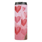 Mijn Cane Corso Dog is mijn Valentijn gepersonalis Thermosbeker (Achterkant)