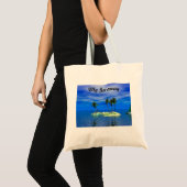Mijn Canvas tas voor Tropische Island Beach (Voorkant (product))