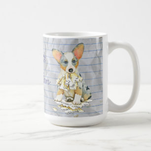 Mijn Cardigan Welsh Corgi Ate Mijn Lesson Plan Koffiemok