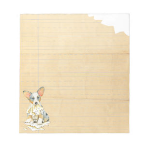 Mijn Cardigan Welsh Corgi Ate mijn thuiswerk Notitieblok