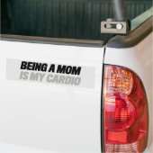 Mijn Cardio is Moeder Zijn Bumpersticker (Op Truck)