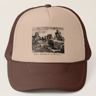 Mijn carrière zit in ruïnes: Stonehenge Trucker Pet