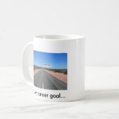 Mijn carrièredoel... Nobelprijs            ... Koffiemok (Voorkant links)