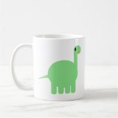 mijn cartoon dinosaur koffiemok (Links)