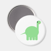 mijn cartoon dinosaur magneet (Voorkant / Achterkant)