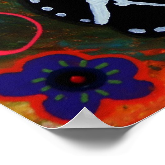 MIJN CATS DIA DE LOS MUERTOS POSTERS (Hoek)