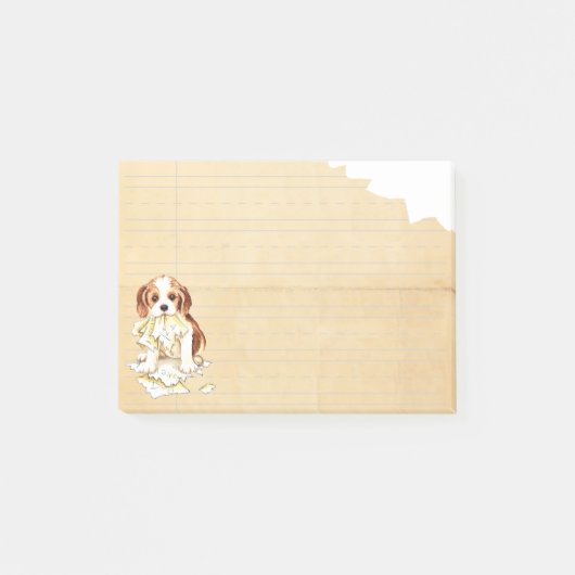 Mijn Cavalier Ate mijn thuiswerk Post-it® Notes (Voorkant)