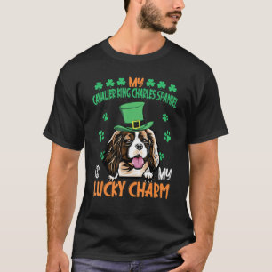 Mijn Cavalier King Charles Spaniel is mijn Lucky C T-shirt