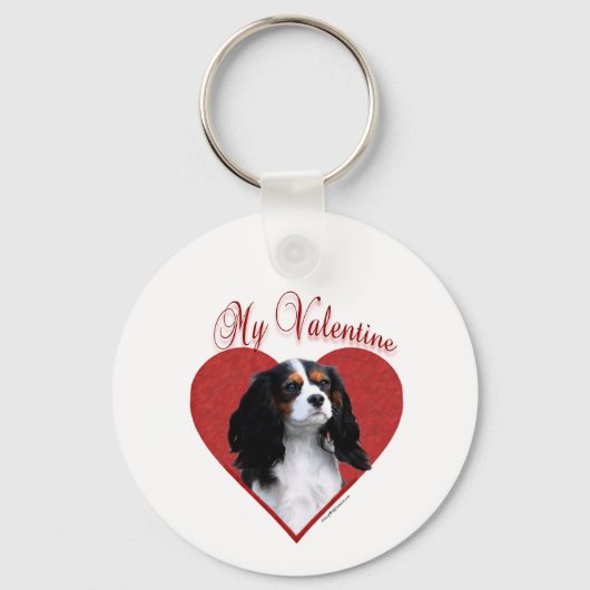 Mijn Cavalier Valentijn Sleutelhanger (Voorkant)