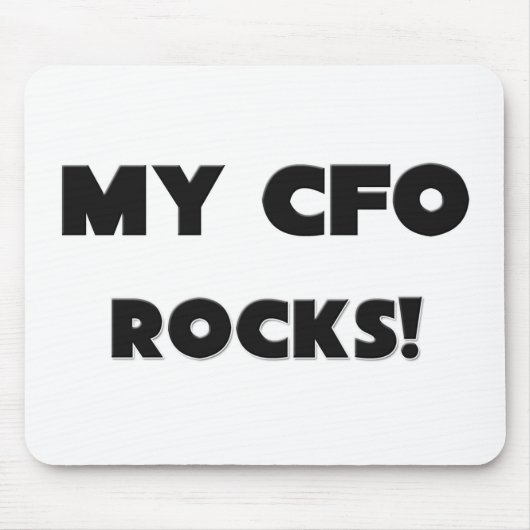 MIJN Cfo ROCKS! Muismat (Voorkant)