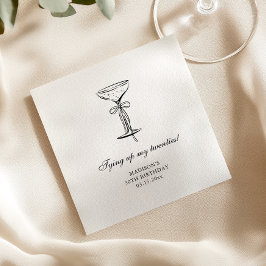 Mijn Champagne-feestje afronden Servet