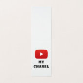 mijn chanel visitekaartje (Buitenkant ongevouwen)