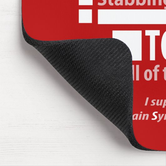 Mijn checklist met symptomen CPS Muismat (Hoek)