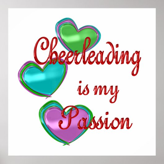 Mijn Cheerlead Passion Poster (Voorkant)