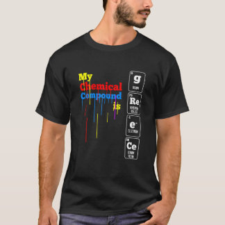 Mijn chemische samenstelling is Grieks T-shirt